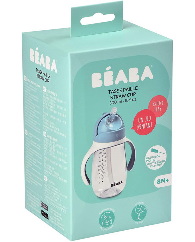 BEABA GERTUVĖ SU ŠIAUDELIU, 300 ML, WINDY BLUE