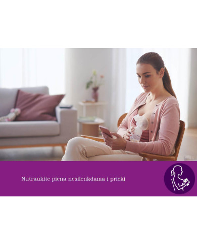 PHILIPS AVENT ELEKTRINIS PIENTRAUKIS SCF395