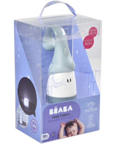 BEABA NAKTINĖ BELAIDĖ LEMPA ŽIBINTAS, MĖLYNA