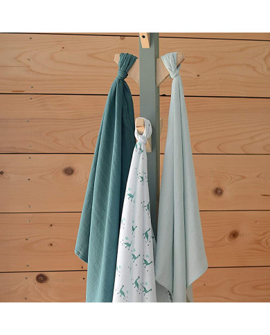 BEABA MEDVILNINIŲ 3 VNT. VYSTYKLŲ RINKINYS, JURASSIC