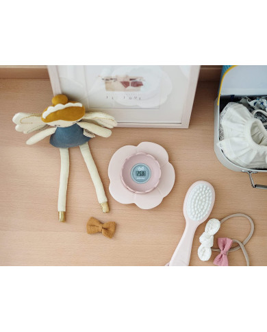 BEABA LOTUS KAMBARIO IR VONIOS TERMOMETRAS, OLD PINK 