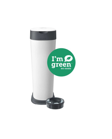 TOMMEE TIPPEE XL DYDŽIO SANGENIC TWIST AND CLICK ADVANCED SAUSKELNIŲ KONTEINERIS, BALTAS
