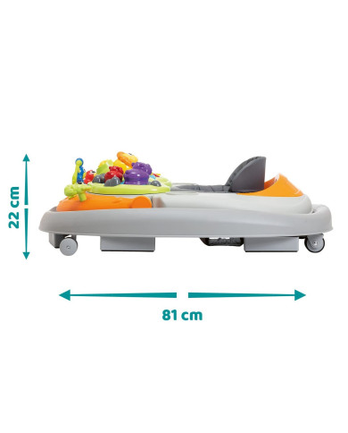CHICCO WALKY TALKY VAIKŠTYNĖ, PILKA