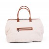 CHILDHOME DIDELIS MAMOS REIKMENŲ KREPŠYS MOMMY BAG, TEDDY OFF WHITE