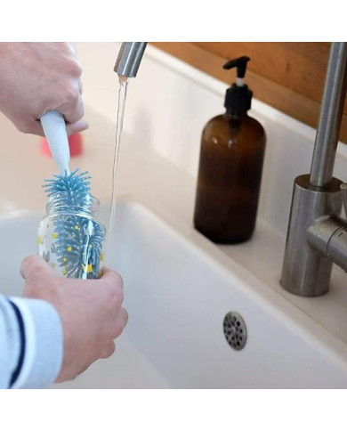 BEABA SILIKONINIS BUTELIUKŲ IR ŽINDUKŲ ŠEPETYS