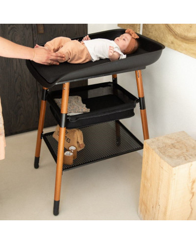 CHILDHOME EVOLUX VYSTYMO STALAS, NUT BLACK