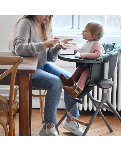 BEABA UP AND DOWN MAITINIMO KĖDUTĖ II, NUO 6 MĖN. IKI 8 M., DARK GREY