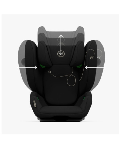 CYBEX SOLUTION G I-FIX AUTOMOBILINĖ KĖDĖ 15-36 KG., MOON BLACK