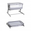 CHICCO NEXT2ME GO SULANKSTOMAS LOPŠIUKAS, LIGHT GREY