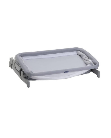 CHICCO NEXT2ME GO SULANKSTOMAS LOPŠIUKAS, LIGHT GREY