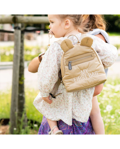 CHILDHOME VAIKIŠKA KUPRINĖ MY FIRST BAG, PUFFERED BEIGE
