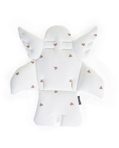 CHILDHOME UNIVERSALUS MAITINIMO KĖDUTĖS, GULTUKO, VEŽIMĖLIO ĮDĖKLAS, ANGEL JERSEY HEARTS