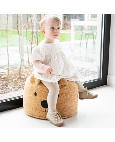 CHILDHOME PUFAS TEDY BEAR, BEIGE, 40 CM