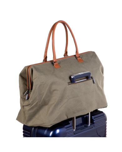CHILDHOME DADDY BAG NURSERY BAG - CANVAS - KHAKI