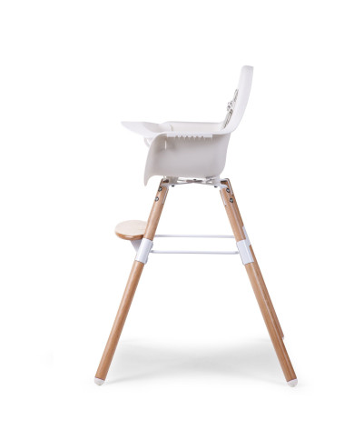 CHILDHOME EVOLU 2 MAITINIMO KĖDUTĖ, NATURAL WHITE