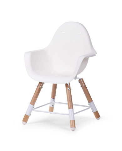 CHILDHOME EVOLU 2 MAITINIMO KĖDUTĖ, NATURAL WHITE