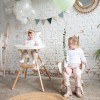 CHILDHOME EVOLU 2 MAITINIMO KĖDUTĖ, NATURAL WHITE