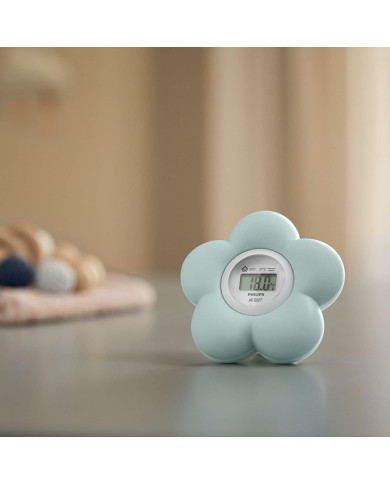 PHILIPS AVENT KAMBARIO IR VONIOS TERMOMETRAS SCH480, ŽALIAS
