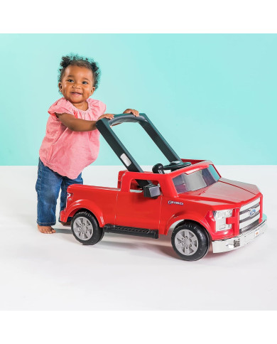BRIGHT STARTS VAIKŠTYNĖ STUMDUKAS 4IN1 FORD F150, ROUGE	