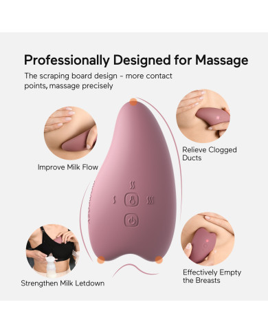 MOMCOZY KRŪTINĖS MASAŽUOKLIS SU ŠILDYMO IR VIBRAVIMO FUNKCIJA