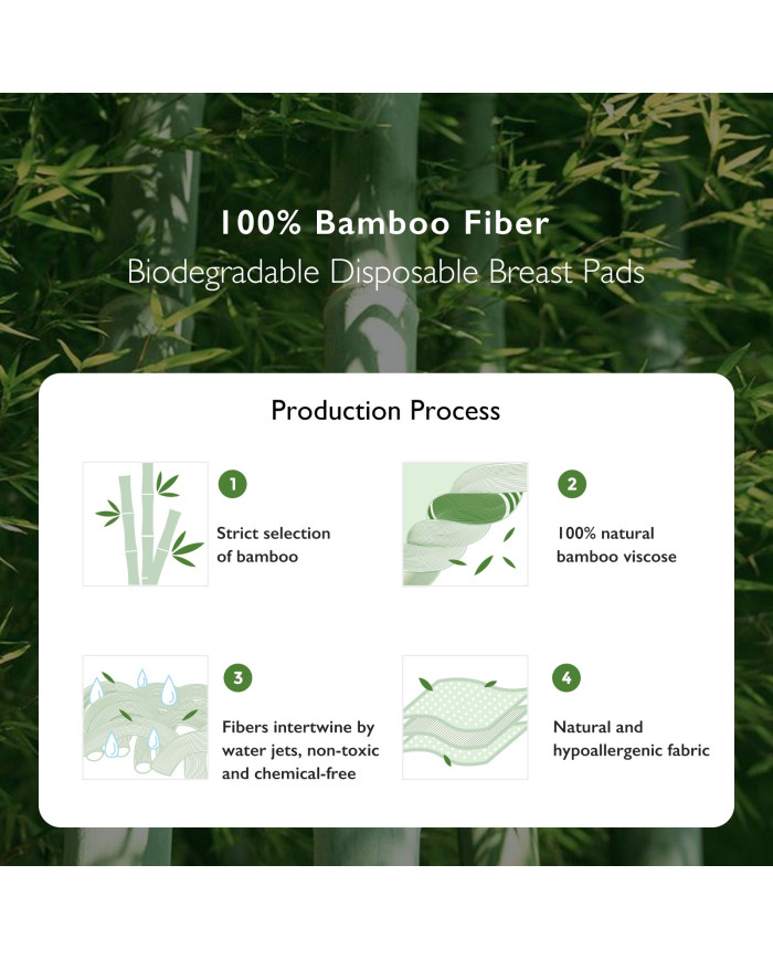 MOMCOZY VIENKARTINIAI ŽINDYMO ĮDĖKLAI IŠ BAMBUKO PLUOŠTO, 80 VNT.