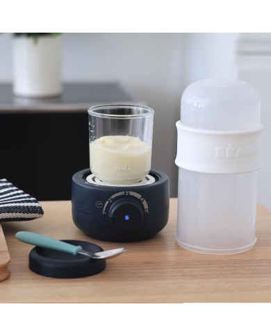 BEABA BUTELIUKŲ ŠILDYTUVAS-STERILIZATORIUS BABY MILK SECOND, NIGHT BLUE