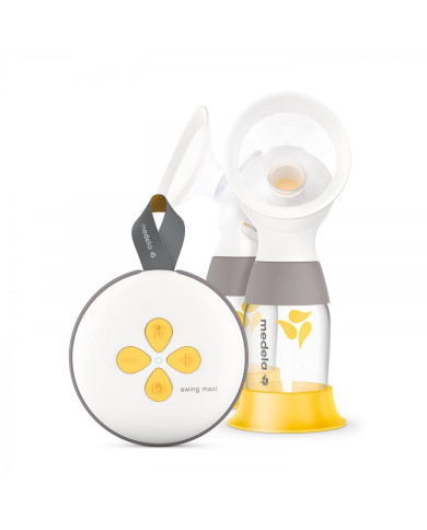 MEDELA MAXI DVIGUBAS PIENTRAUKIS SU PAKRAUNAMA BATERIJA