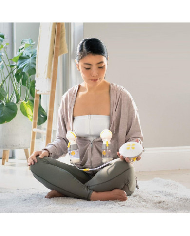 MEDELA MAXI DVIGUBAS PIENTRAUKIS SU PAKRAUNAMA BATERIJA