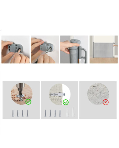 MOMCOZY SAUGOS VARTELIAI, GREY, ANGAI IKI 140 cm