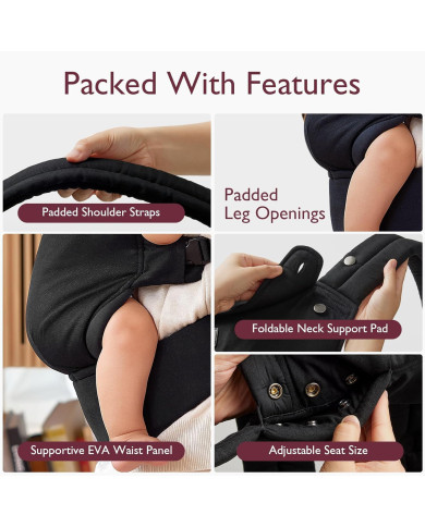 MOMCOZY ERGONOMINĖ KŪDIKIŲ NEŠIOKLĖ