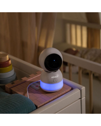 BEABA ZEN VIDEO AUKLĖ SU NAKTINE LEMPUTE, WHITE	