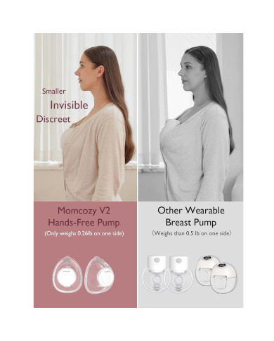 MOMCOZY DVIGUBAS NEŠIOJAMAS BELAIDIS PIENTRAUKIS V2