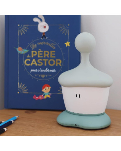 BEABA BELAIDĖ NAKTINĖ LEMPA KŪDIKIUI PIXIE SU VERKSMO JUTIKLIU, SAGE GREEN