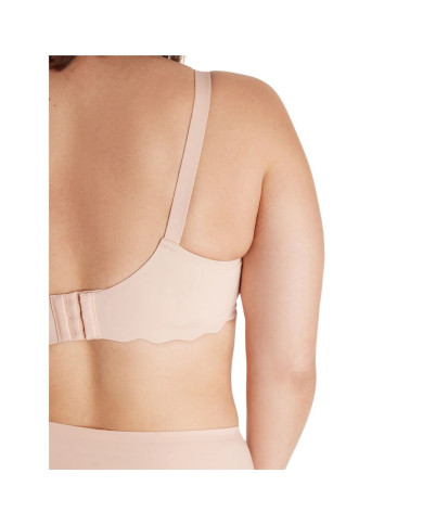 MOMCOZY BESIŪLĖ LIEMENĖLĖ NĖŠČIOSIOMS IR MAITINANČIOMS FLORAL YN46, OYSTER PINK, XL DYDIS