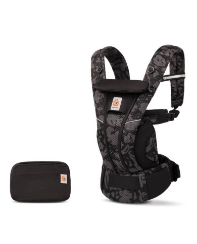 ERGOBABY OMNI BREEZE NEŠIOKLĖ, ONYX BLOOMS - Kinderland.lt
