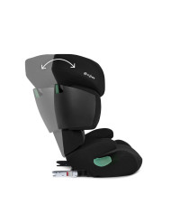 CYBEX SOLUTION X I-FIX AUTOMOBILINĖ KĖDĖ 15-36 KG., PURE BLACK