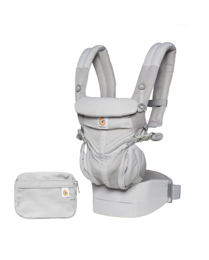ERGOBABY OMNI 360 NEŠIOKLĖ COOL AIR, PEARL GREY