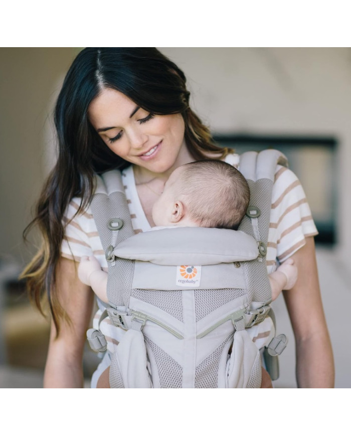 ERGOBABY OMNI 360 NEŠIOKLĖ COOL AIR, PEARL GREY