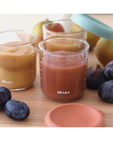 BEABA STIKLINIS INDELIS SU DANGTELIU, TERRACOTTA, 250 ML