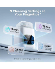 MOMCOZY BUTELIUKŲ PLOVYKLA KLEANPAL PRO SU STERILIZAVIMO IR DŽIOVINIMO FUNKCIJA