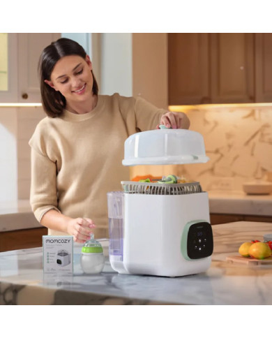 MOMCOZY BUTELIUKŲ PLOVYKLA KLEANPAL PRO SU STERILIZAVIMO IR DŽIOVINIMO FUNKCIJA