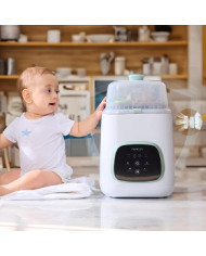 MOMCOZY BUTELIUKŲ PLOVYKLA KLEANPAL PRO SU STERILIZAVIMO IR DŽIOVINIMO FUNKCIJA