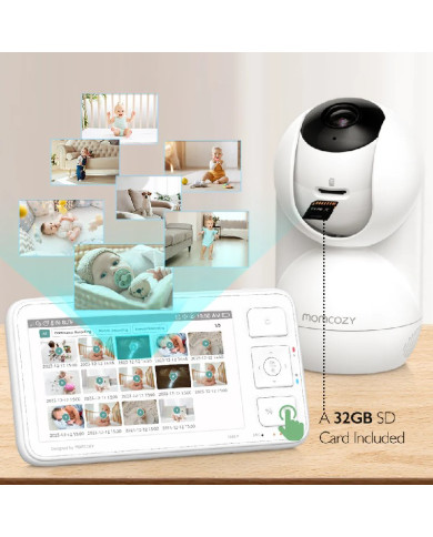 MOMCOZY VIDEOAUKLĖ 5.5 COLIŲ, FULL HD BM03