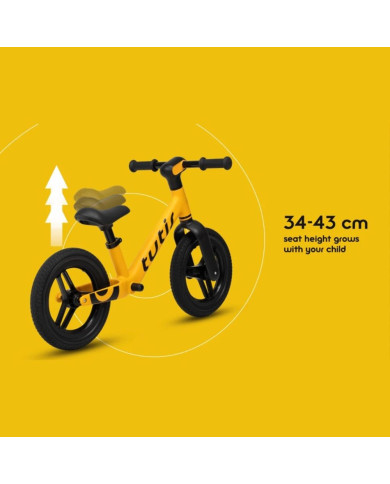 TUTIS BALANSINIS DVIRATUKAS, YELLOW