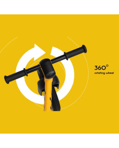 TUTIS BALANSINIS DVIRATUKAS, YELLOW