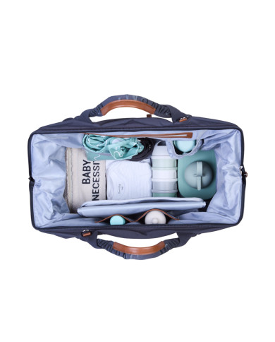 CHILDHOME DIDELIS MAMOS REIKMENŲ KREPŠYS MOMMY BAG SIGNATURE URBAN DARK GREY