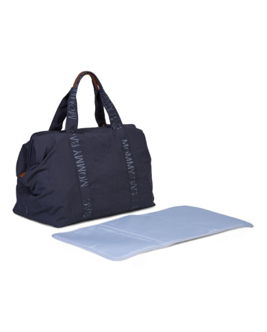 CHILDHOME DIDELIS MAMOS REIKMENŲ KREPŠYS MOMMY BAG SIGNATURE URBAN DARK GREY