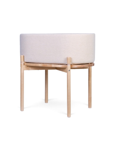 CHILDHOME 2IN1 LOPŠIUKAS-STALIUKAS TEDDY WHITE