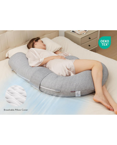 MOMCOZY NĖŠČIOSIOS PAGALVĖ SU VĖSINANČIU AUDINIU, F FORMOS