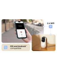 MOMCOZY SMART 5.0 COLIŲ VIDEO AUKLĖ BM04 SU WIFI FUNKCIJA